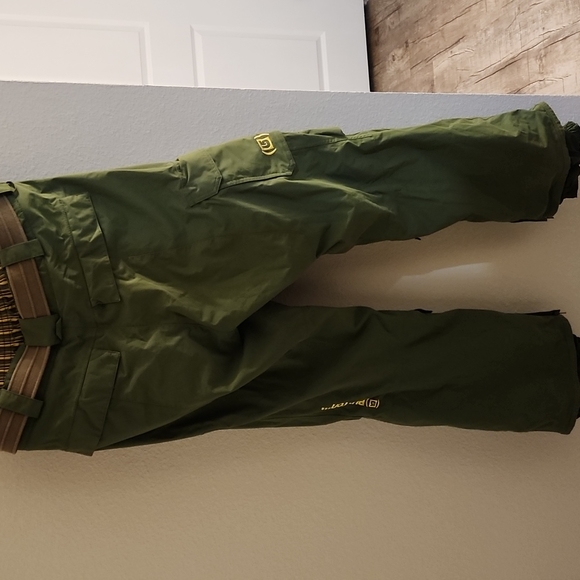 Burton snow pants size large green - Picture 4 of 6